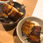 うを徳 - 岡山県児島の鰻飯 大と小