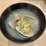 日本橋蛎殻町 すぎた - 浅利の椀