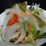 和牛の紀楽 - お通しサラダ♪