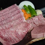 和牛の紀楽 - 焼きしゃぶ・サーロイン・ヘレ♪