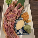 鳥とサワー 鳥どシ 居酒屋 - 炙り刺しもも