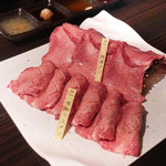 YAKINIKU FIFTY-FIVE TOKYO - 特選タン、厚切りタン