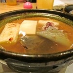 炭焼き かどた/お料理すゞ㐂 - スッポンが少々入っています。