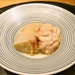 炭焼き かどた/お料理すゞ㐂 - 海老芋みぞれ仕立てと雲子醤油焼き