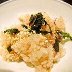 炭焼き かどた/お料理すゞ㐂 - 鰺の炊き込みご飯