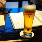 先斗町 魯ビン - 乾杯の生ビール