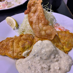 えいすけ - 鶏のピカタ南蛮仕立て定食 980円