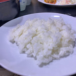 えいすけ - 定食はライスを1回お代わりできます。