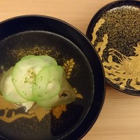 日本料理 晴山 - 北海道 蟹の しんじょう 