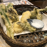 コロポックル - 山菜の天ぷら