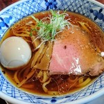 さんくるげ - 生醤油らぁ麺（たまご）。ここでしか食べられない逸品です。