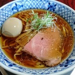 さんくるげ - 生醤油らぁ麺（たまごトッピング）。