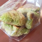 パスコ  - 料理写真:ミニクロワッサン京都宇治抹茶‼️