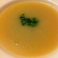 創作中華 一之船入 - 甘海老と京カブラのスープ