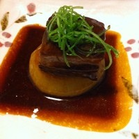 創作中華 一之船入 - 豚肉の角煮と大根の煮込み