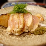 鳥田中 - 脚肉の叩き