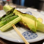 鳥田中 - アスパラ、ヤングコーン