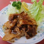 Chimman Sarou - 生姜焼肉＋ライス  890円