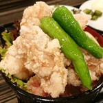 Chiisananikubarugaruniregyumu - 唐揚げ丼(8個)