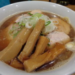 煮干し中華そば 一剣 - 中華そばにメンマ