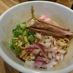 煮干し中華そば 一剣 - さらに替玉を～