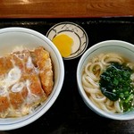 元祖どんたく - かつ丼セット