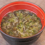 domburiyaizumi - セットの味噌汁
