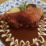 Kuimberu - 若鶏のカニクリームはさみ揚げ