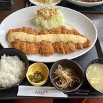 おおさかや - チキン南蛮定食（特大）1350円