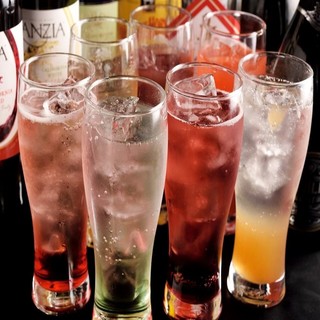 飲み放題メニュー