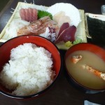 うろこいち - 刺身定食