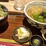 蕎麦酒場 清修庵 - ミニネギトロ丼セット