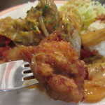 小さな街の食堂 cafe MISTY - 唐揚げはカリッと感が残っています