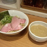 竹麺亭 - 鶏白湯つけ麺