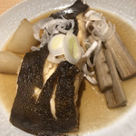 MUJI Diner - 小田原漁港直送のマコガレイの煮付け。