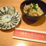 肉宵処・阿佐ヶ谷beco - 冷やとお通し300円だったかな