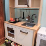 ファミリーカフェ WACOCO - こどもキッチン！将来はカフェ店員かな？