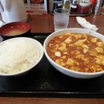 餃子館 - 料理写真:麻婆豆腐定食