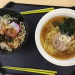 順天堂さくらキャンパス 学生食堂 - 料理写真:冷やしうどんとラーメン