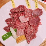 縁 - 牛３種盛り