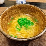 さんだ - 〆のラーメン