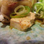 酒蔵 力 - タレで煮込みの豆腐を