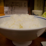 丸五 - ご飯は粒立ち硬め炊き