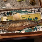 夜ノ焼魚 ちょーちょむすび - 【大とろいわし塩焼…650円】◎2019/5