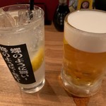 夜ノ焼魚 ちょーちょむすび - 【ビールとグレープフルーツジュースで乾杯！】2019/5