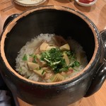 夜ノ焼魚 ちょーちょむすび - 【きんきと筍の土鍋ごはん…1,500円】◎2019/5