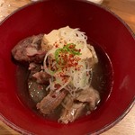 夜ノ焼魚 ちょーちょむすび - 【お通し（豚軟骨）】◎2019/5