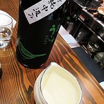 日本酒バル ポキ家 - 久留米の「庭のうぐいす」。