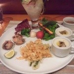 Cielo Azzurro定番と旬の前菜4種盛り