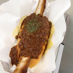 ルーキーカレー - 「BIG ヒレ棒カツカレードッグ」(800円)